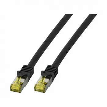 EFB-Elektronik Cable de red RJ45 Cat.6A S/FTP LSZH Cat.7 de cobre negro 1m Fabricante: EFB Elektronik (MK7001.1B)