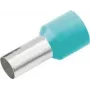 Cimco 187205 terminal tubular 0,34 mm² parcialmente aislado turquesa 100 uds. (187205)