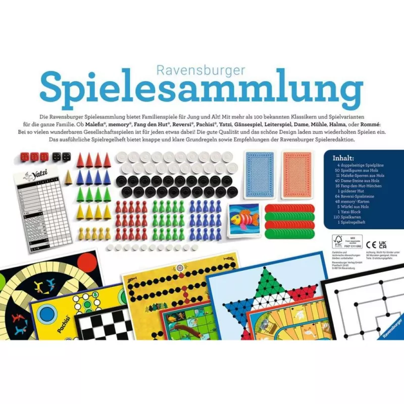 Ravensburger colección de juegos, juego de mesa