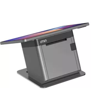 Impresora térmica móvil para recibos IMIN I24T0133, soporte para rollos de 80 mm, impresión de recibos portátil