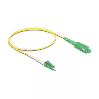 Cable de fibra óptica InfiniBand DeLOCK 83234 0,5 m LC SC LC/APC amarillo