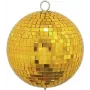 Bola de espejos EUROLITE 15 cm oro — bola de discoteca para efectos de luz