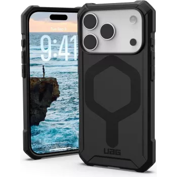 Funda UAG Urban Armor Gear Essential Armor MagSafe | Apple iPhone 17 Pro | negra | 114540114040 (114540114040)
