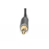 Digitus | Cable en Y estéreo de 3,5 mm a 2RCA, macho a macho | DB-510330-018-S | 3,5 mm estéreo | 2x conector RCA macho