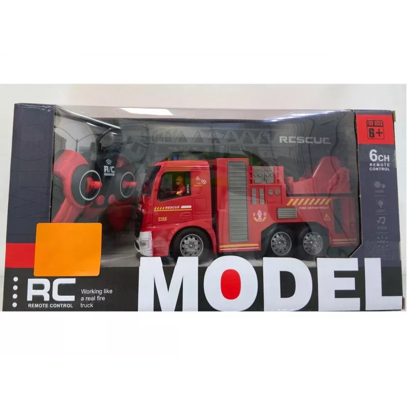 Coche de bomberos radiocontrol Madej R/C Car Fire Engine light