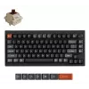 Teclado mecánico Keychron V1 Ultra 8K — 75 % QWERTY, Bluetooth, con cable, RGB, negro