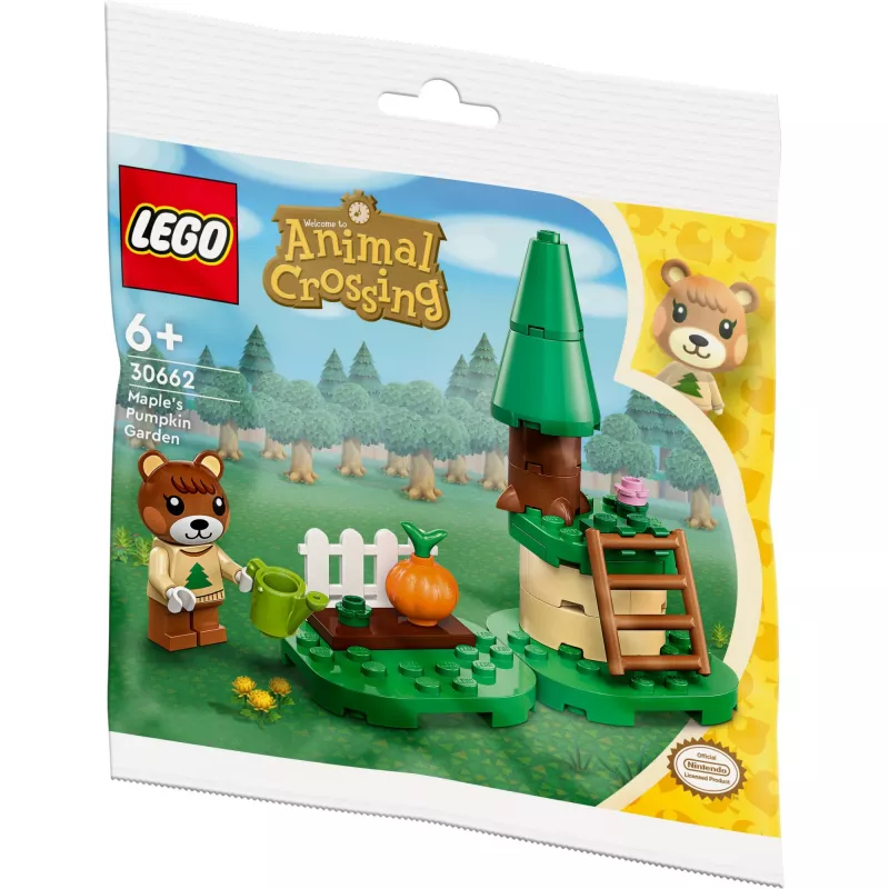 30662 Animal Crossing Monas Pumpkin Garden, juguete de construcción Polybag