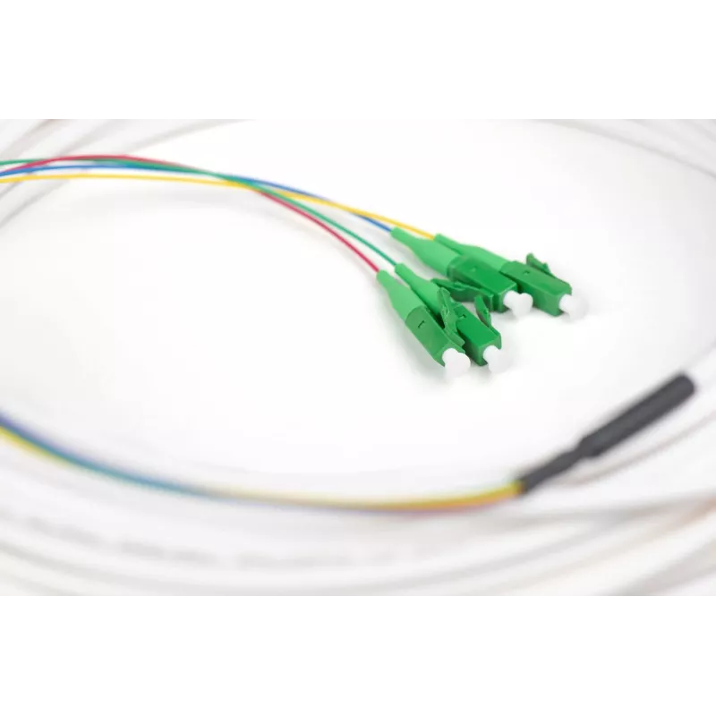 Cable de acometida FTTH Digitus Monomodo 4 fibras 30 m LC/APC