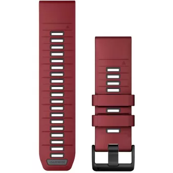 Correa Garmin QuickFit 010-13393-06 Graphite Roja