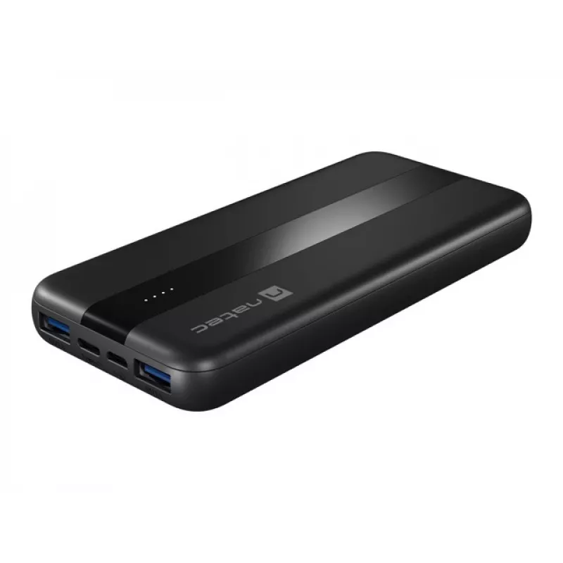 NATEC TREVI SLIM Q V2 polímero de litio (LiPo) 10000 mAh negro