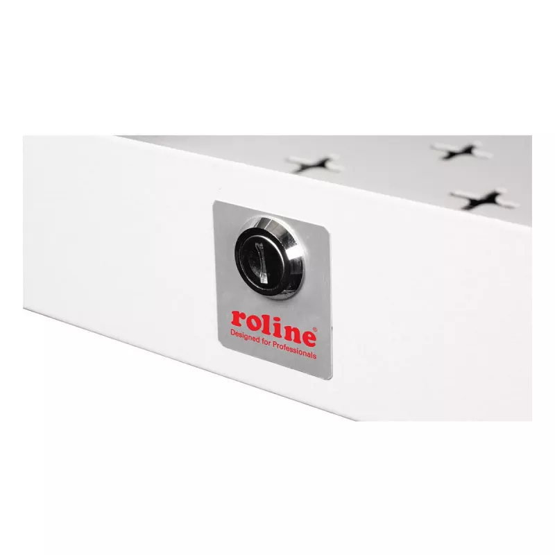 ROLINE 26.21.0015 Armario mural Basic de 19", 5U, corto, gris
