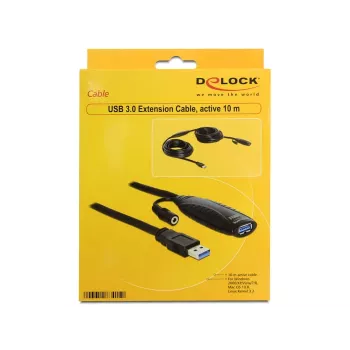 Cable USB DeLOCK USB3.0-A - USB3.0-A 10m