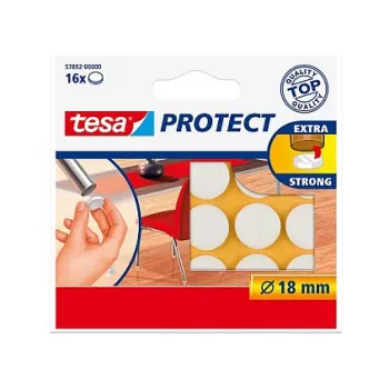 Protector de suelo para muebles Tesa 57892-00000-01 16 unidades redondo