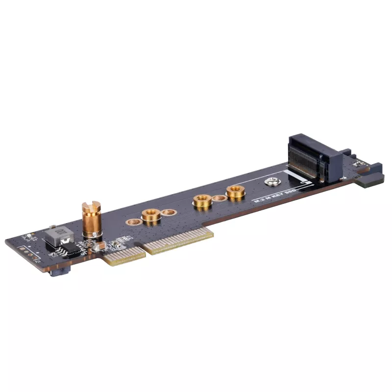 Tarjeta adaptadora Silverstone SST-ECM28 M.2/SATA, PCIe 4.0, 1x M-Key, 1x SATA
