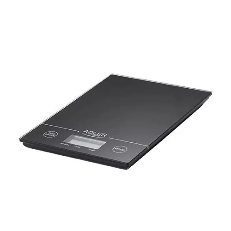 Adler AD 3138 b Báscula de cocina mecánica Negra Encimera Rectangular