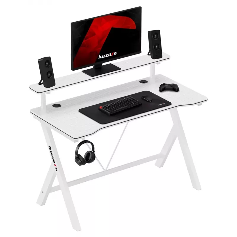 Huzaro Hero 1.9 Escritorio gaming blanco