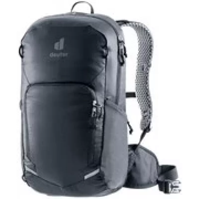 DEUTER Bike I 20 negra mochila universal para bicicleta, bolsa de transporte individual de 20 litros