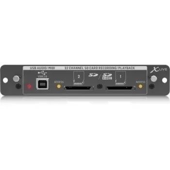 Behringer X-LIVE Tarjeta de grabación para X32