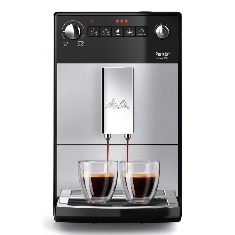 Cafetera superautomática Melitta Purista Series 300 F23/0-101 - plata