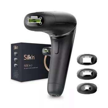 Depiladora Silk'n 7 Intense Pulsed Light IPL negra