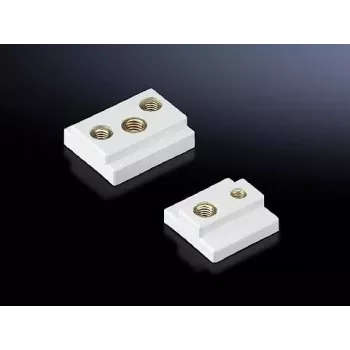 Ranura en T Rittal SV 9342.560, blanca, pack de 6, compatible con 9342.500/.510/.504/.514/.540/.550