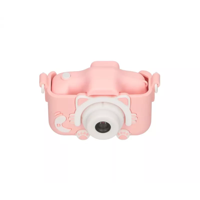 Cámara digital para niños Extralink H27 SINGLE PINK rosa blanco 3 años