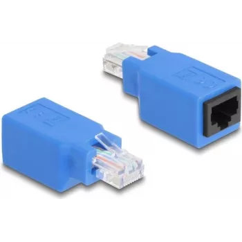 Adaptador cambiador de género DeLOCK 64803 RJ45 azul