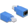 Adaptador cambiador de género DeLOCK 64803 RJ45 azul