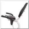 Bicicleta estática magnética horizontal blanca y verde HMS R9259