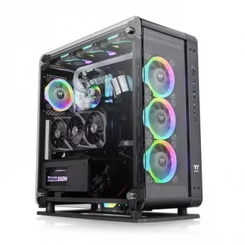 Caja de PC Thermaltake Core P6 Tempered Glass Midi Tower Negra