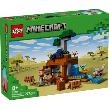 LEGO MINECRAFT 21269 La expedición minera del armadillo