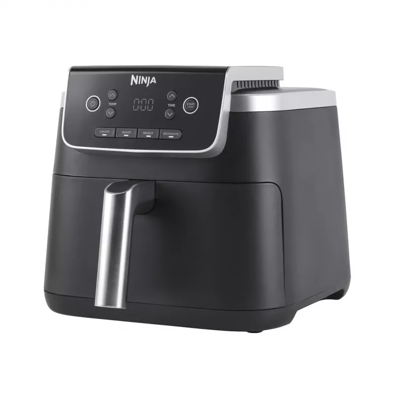 Freidora de aire Ninja AF140EU Single 4,7 L 1750 W negra, 4 programas, LCD, placa crujiente