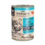 WIEJSKA ZAGRODA Pavo con salmón - Comida húmeda para gatos - 400g