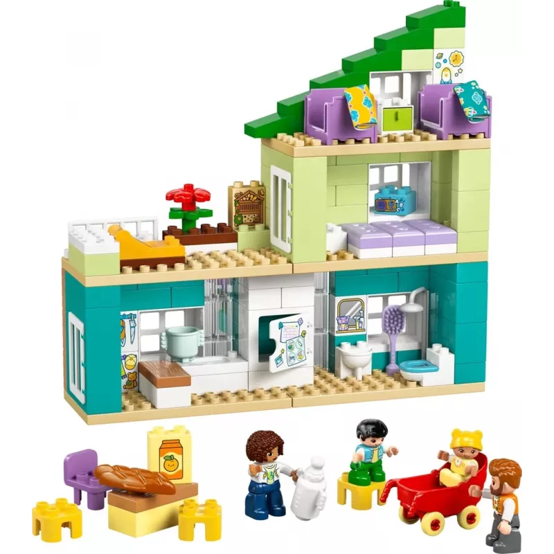 LEGO DUPLO 10470 3 en 1 Casa familiar moderna con figuras