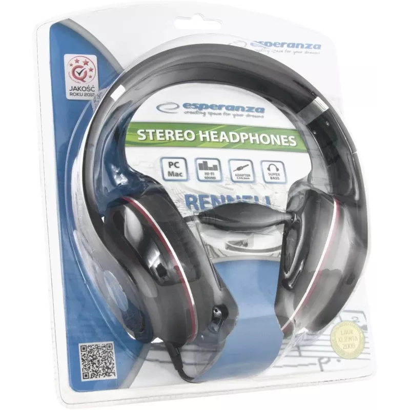 Esperanza EH141K Auriculares/Headset diadema negro