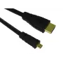 Cable HDMI SBOX HDMI-MICRO/R 1.4 2 m — Micro-HDMI a HDMI, versión 1.4, 2 metros de longitud