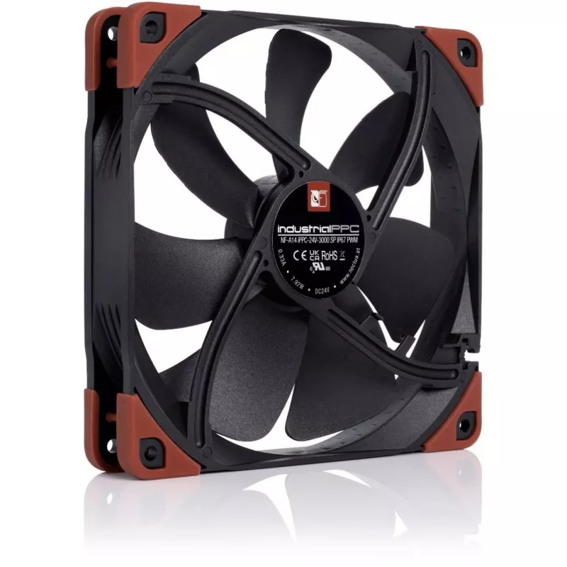 Ventilador de carcasa Noctua NF-A14 industrialPPC-24V-3000 SP 140mm