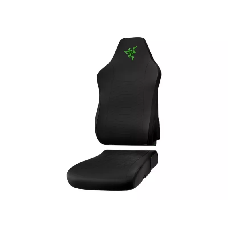 Fundas para silla gaming Razer RC81-04430100-R3M1 — negro con detalles verdes, fundas de tela de repuesto