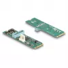 DeLOCK tarjeta/adaptador de interfaz 61065 interno USB 3.2 Gen 1 M.2 conector macho