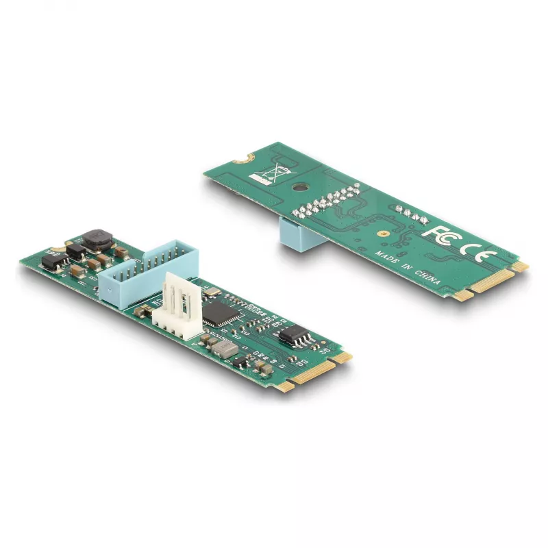 DeLOCK tarjeta/adaptador de interfaz 61065 interno USB 3.2 Gen 1 M.2 conector macho