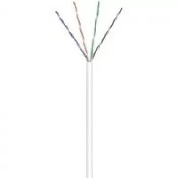 Wentronic CAT 6 U/UTP 100m - Cat6 - U/UTP (UTP) - blanco - policloruro de vinilo (PVC) - 24/7 (94964)