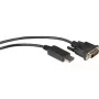 ROLINE - Cable de vídeo - DisplayPort (M) - DVI-D (M) - 1 m (DisplayPort 1.1) - Tornillos moleteados - Negro (11.04.5771)