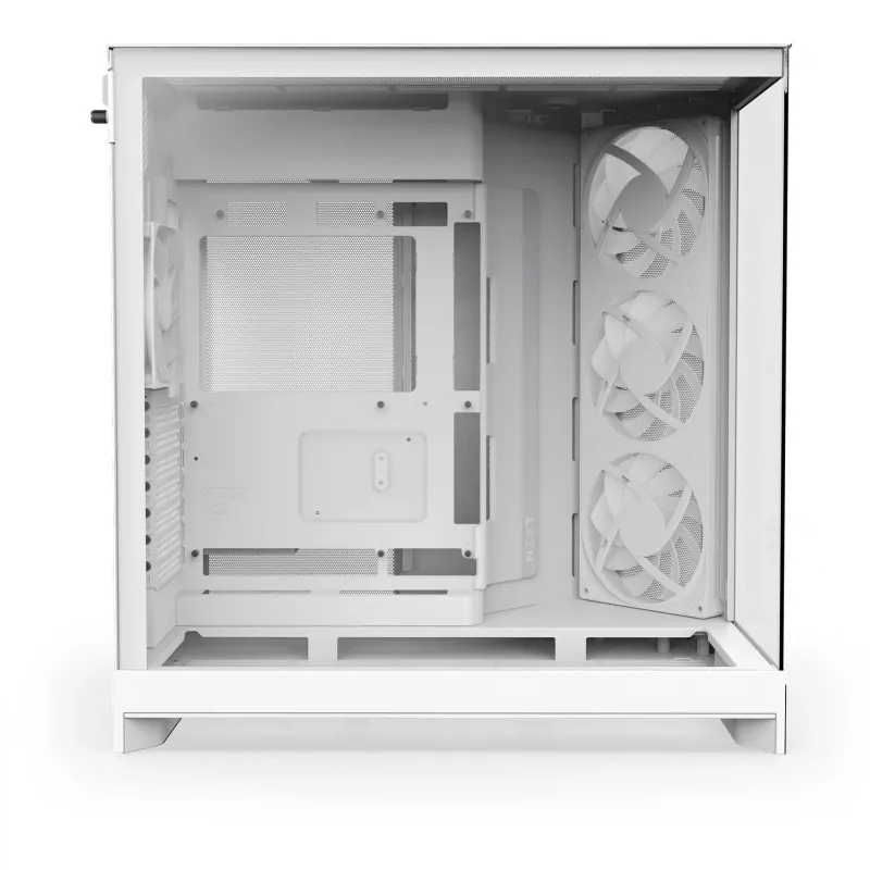 Caja PC NZXT H9 Flow RGB Midi Tower Blanca