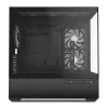 Sharkoon MK6 RGB Micro-ATX caja de PC, negra, cristal templado