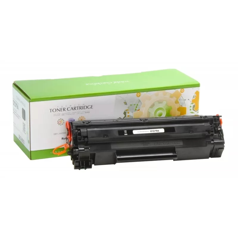 Tóner compatible Static Control TopJet HP 79A (CF279A), negro