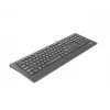 Natec Barracuda - teclado - US - negro - teclado - inglés US - negro