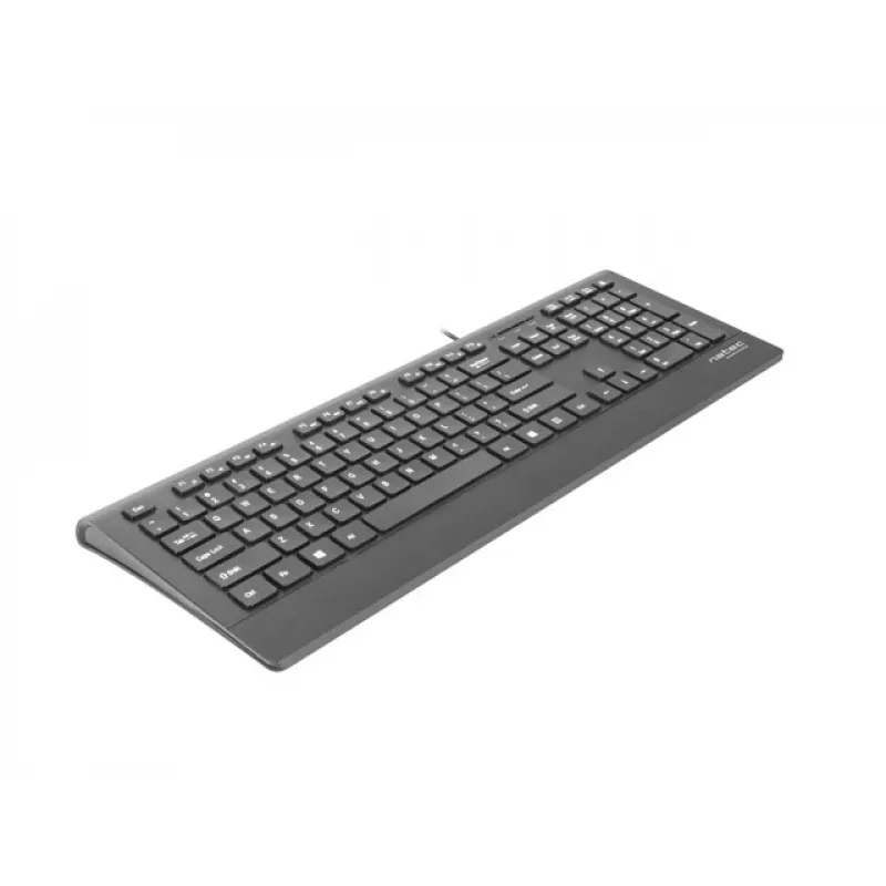 Natec Barracuda - teclado - US - negro - teclado - inglés US - negro