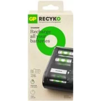 Cargador de batería GP B631 para pilas NiMH de 9V, NiMH Micro AAA, Mignon AA