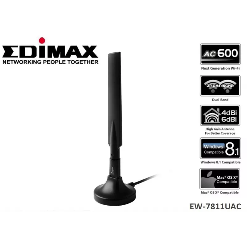 Tarjeta de red Edimax EW-7811UAC