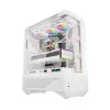 Caja de ordenador Darkflash DY460 ATX blanca